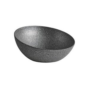 Schale FROSTFIRE Ø 32,5 cm, H: 8 / 14 cm schwarz/silber Assheuer & Pott