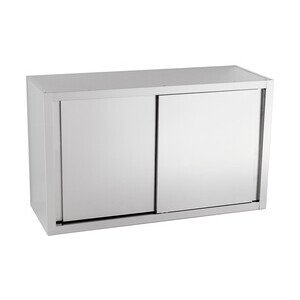 Wandhängeschrank 1000 x 400 x 650 mm mit Schiebetüren Cookmax orange