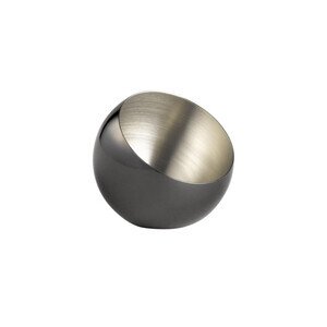 Schale, 3er Set SPHERE Ø 8 cm, H: 7 cm, 0,1 Liter Gunmetal-Look Assheuer & Pott