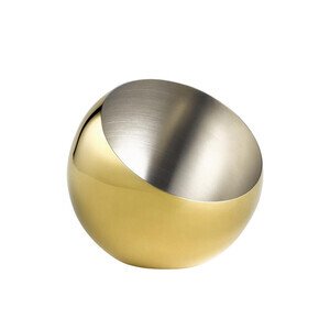 Schale SPHERE Ø 16 cm, H: 15 cm, 0,8 Liter Gold-Look Assheuer & Pott