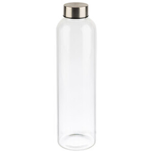 Trinkflasche 0,75l Ø 7 cm, H: 26,5 cm aus Glas Assheuer & Pott