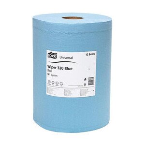 Papierrolle, blau, 2-lagig VPE 2 Rollen 