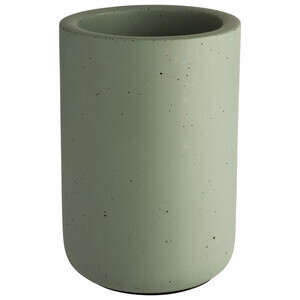 Flaschenkühler H. 19cm Ø12/10cm Beton light green Assheuer & Pott