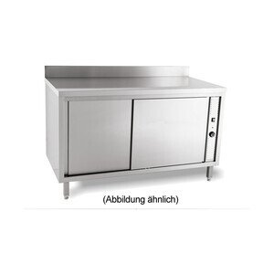 Wärmeschrank 1200 x 600 x 850 mm
 5cm Aufkantung m. Flügeltüren Cookmax black