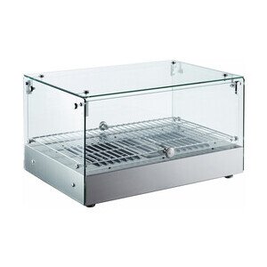 Warmhaltevitrine 35 l Cookmax orange